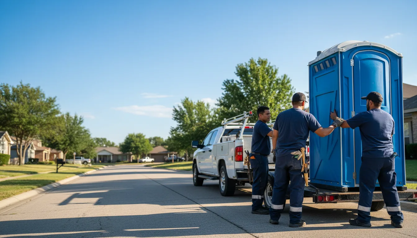 Portable Toilet Rental in Charleston, AR near me